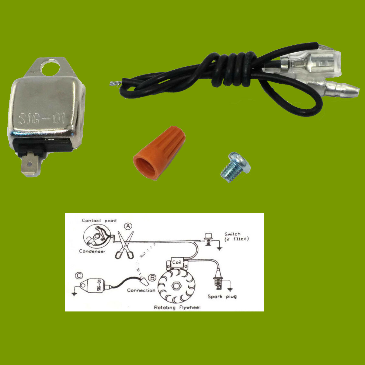 (image for) Victa & Universal Electronic Ignition Module MA05617A, 340-040